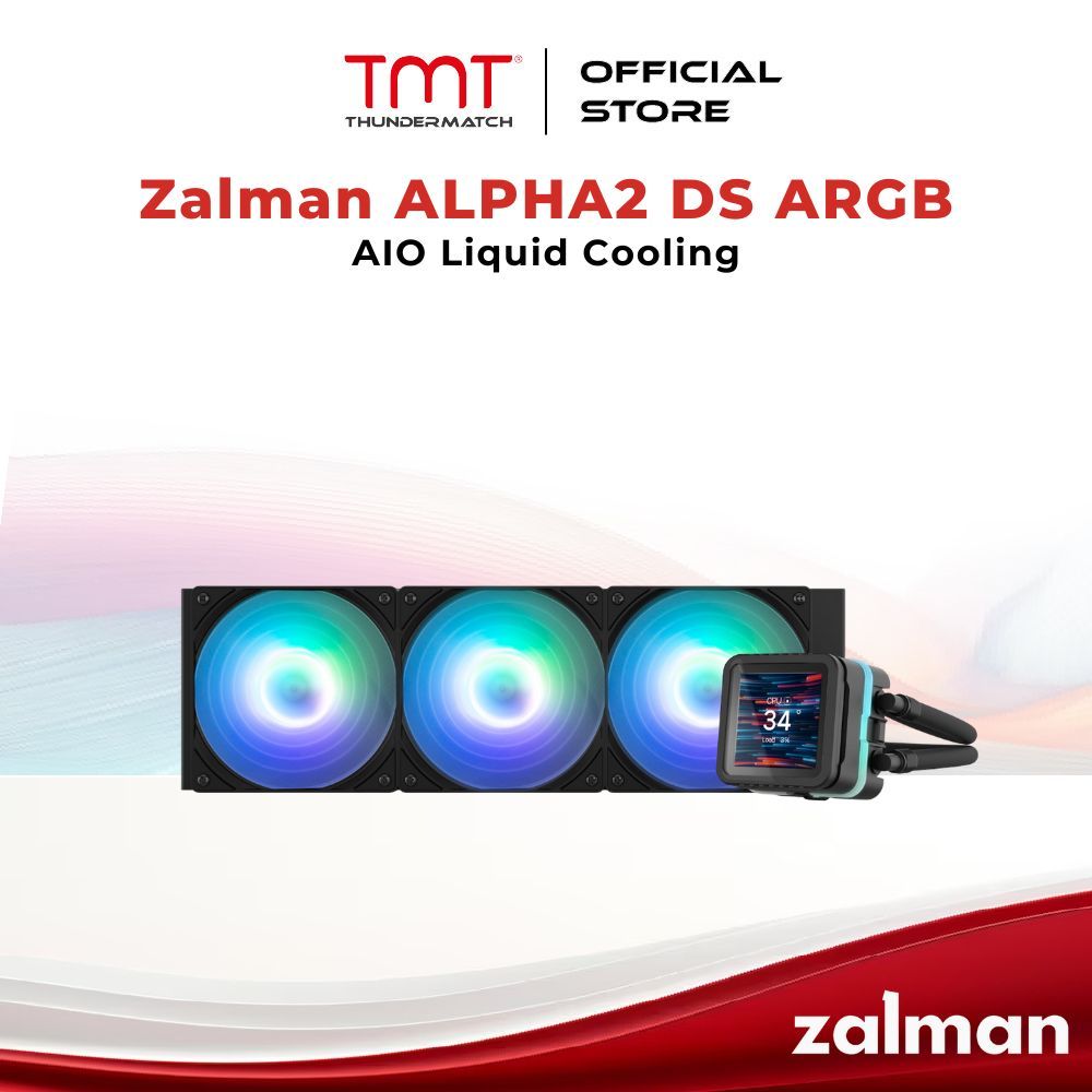 TMT Zalman ALPHA2 DS A24 / A36 ARGB AIO CPU Liquid Cooler
