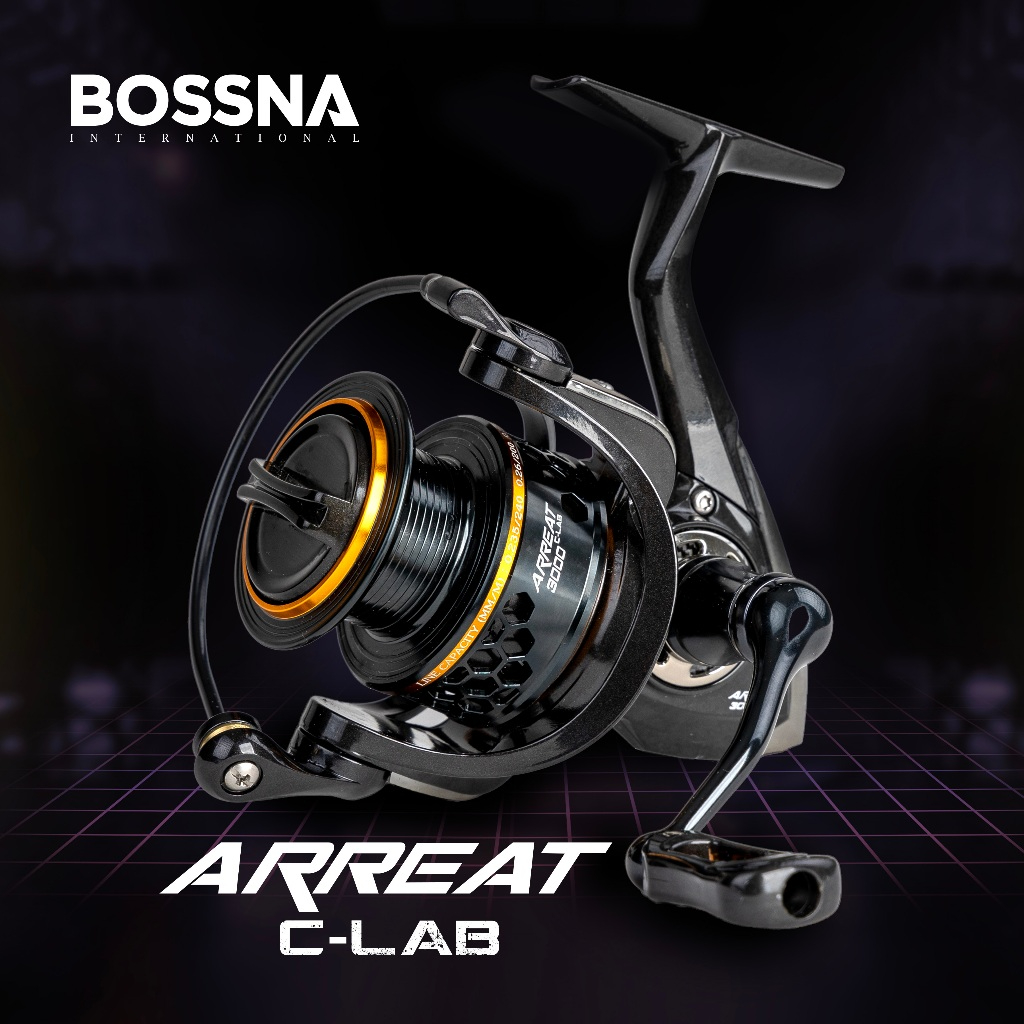 BOSSNA - ARREAT C-LAB - 9+1BB - FULL CARBON - SPINNING REEL
