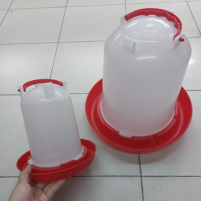 เครื่องป้อนขวดน้ําพลาสติกนกไก่อัตโนมัติ 1.5 ลิตร 6 ลิตร Bekas Minuman Air Ayam พลาสติก Lantai