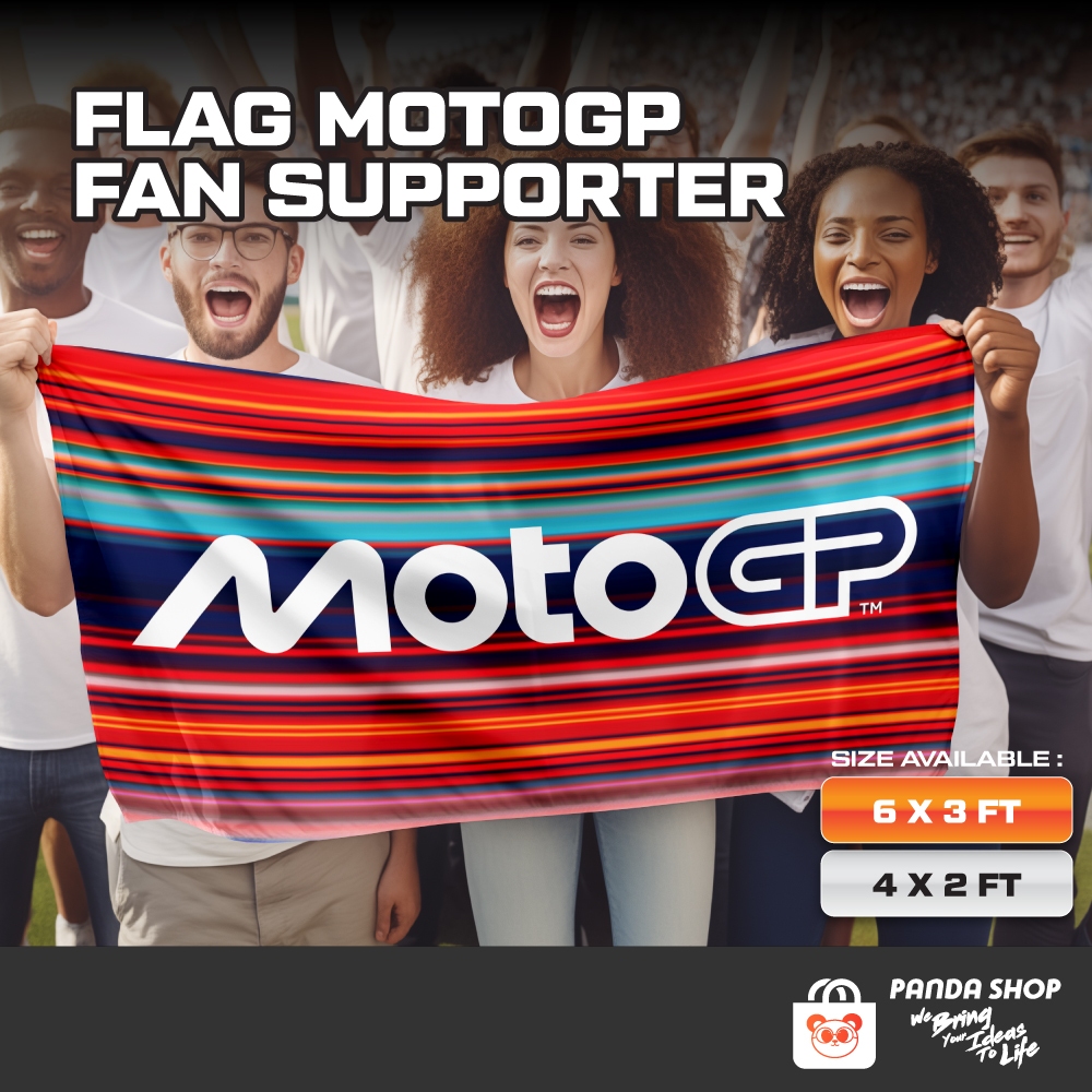 FLAG MOTOGP FAN SUPPORTER RACING EVENT BIKE & RACE ENTHUST FLAG ดีไซน์ใหม่ 2026