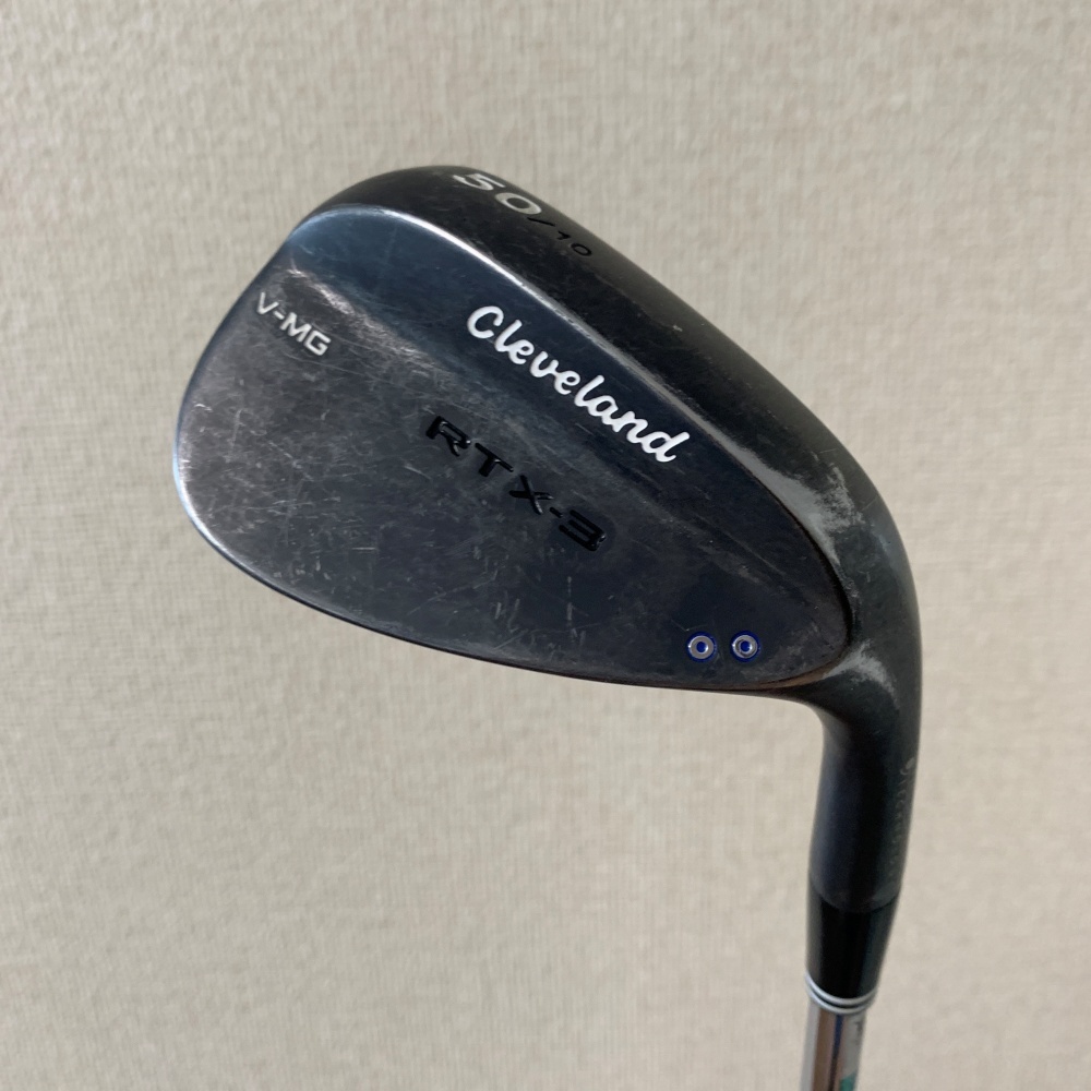 🇯🇵Cleveland RTX-3 BLACK Wedge 50-10 Dynamic Gold FlexS200 มือสอง