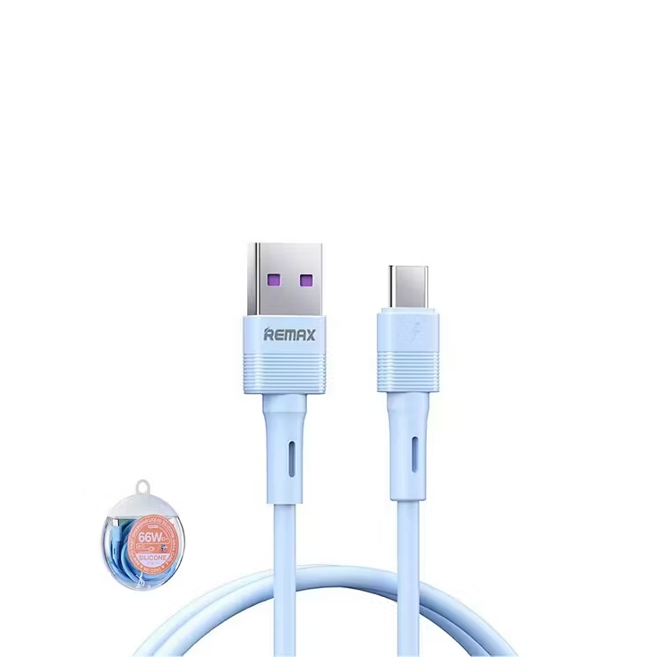 REMAX RC-C092, 6A Super Fast Charging USB C Data Cable 66W Turbo Power Cabel Charger . สาย REMAX RCC