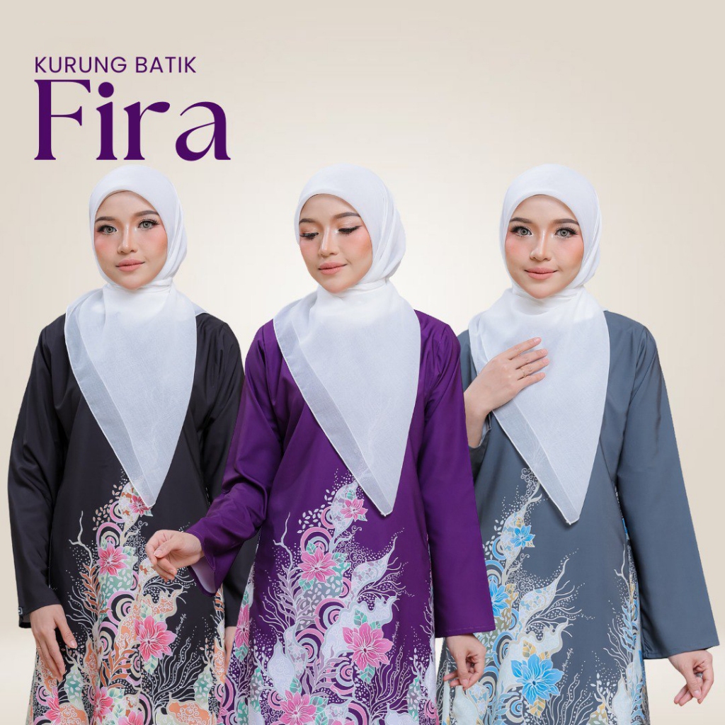 เสื้อ Fira Batik Pahang Kurung