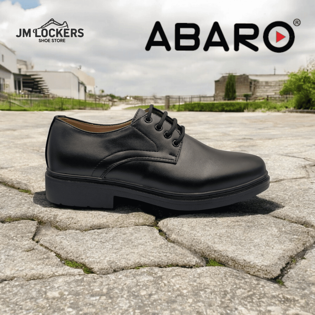 ABARO รองเท้าหนัง PU อย่างเป็นทางการสําหรับผู้ชาย/Kasut Kulit PU Lelaki FMA731L3