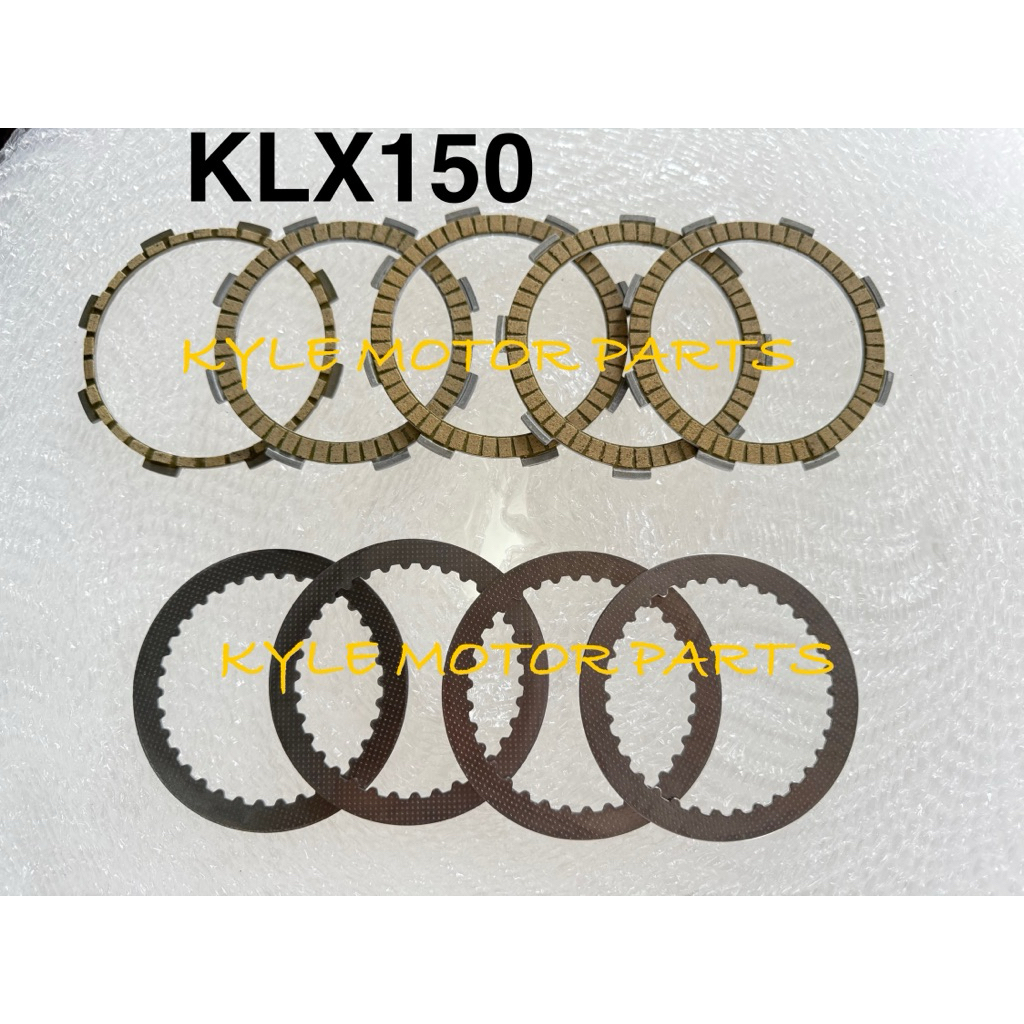 KAWASAKI KLX150 CLUTCH PLATE+IRON PLATE SET