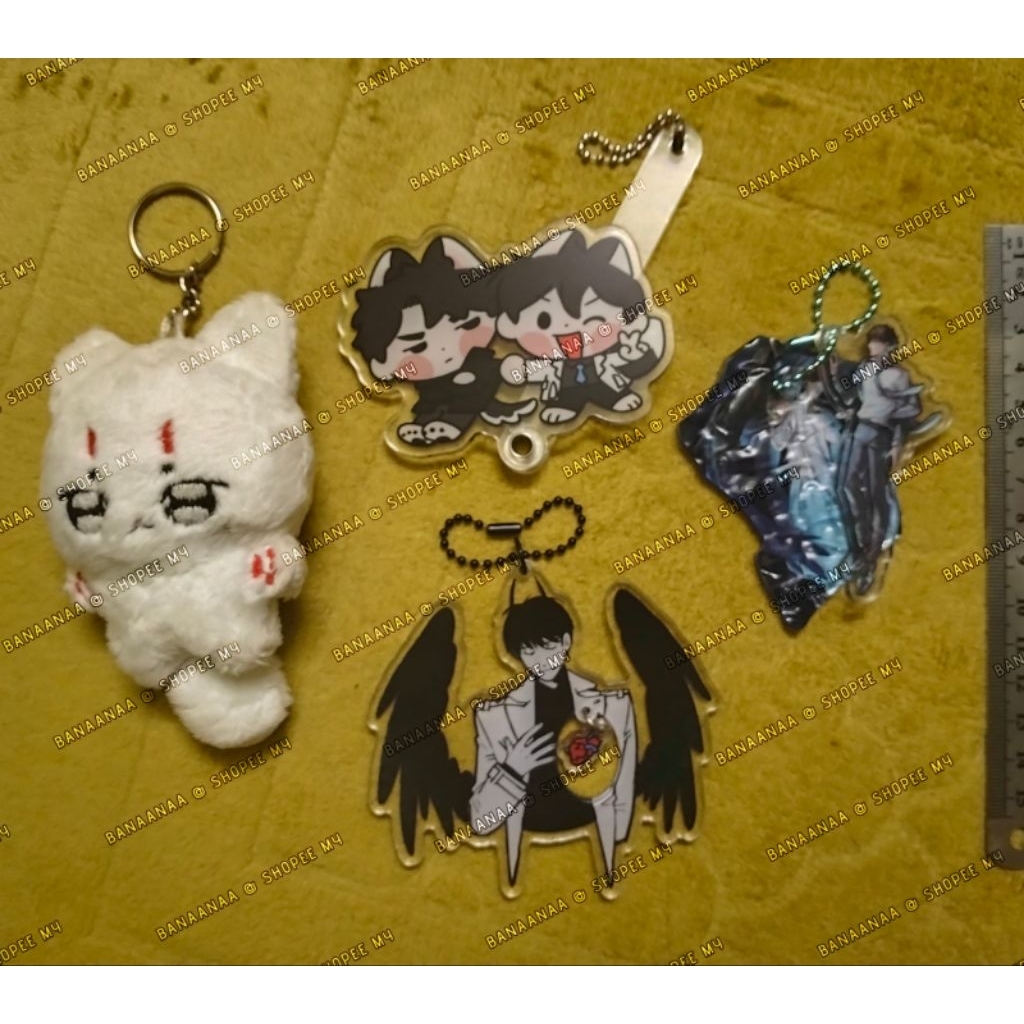 ORV - พวงกุญแจ Kim Dokja (DKoS) อะคริลิคและตุ๊กตา, สติ๊กเกอร์