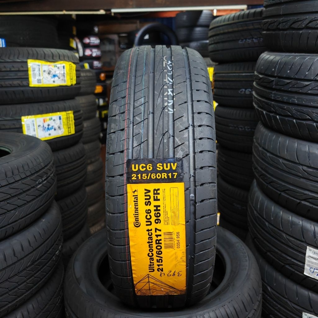 [ติดตั้งฟรี] Continental UC6 SUV R17 205/60R17 25/60R17 225/65R17 235/65R17