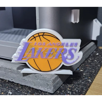 โต๊ะโลโก้ Los Angeles Lakers