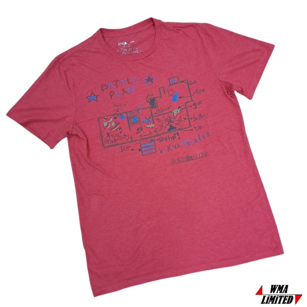 [ USED ] เสื้อยืด HOME ALONE OFFICIAL - BATTLE PLAN