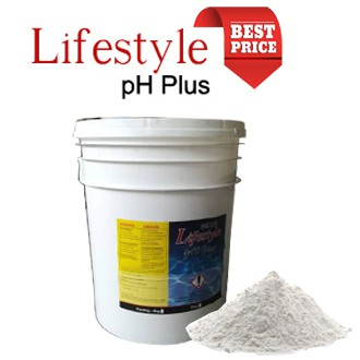 ML:- สระว่ายน้ํา Lifestyle Soda Ash PH Plus+ PH (Tambah 20KG)