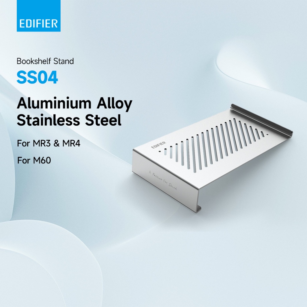 Edifier SS04 ชั้นวางหนังสือลําโพงขาตั้งจอแสดงผลสําหรับ MR3 MR4 M60