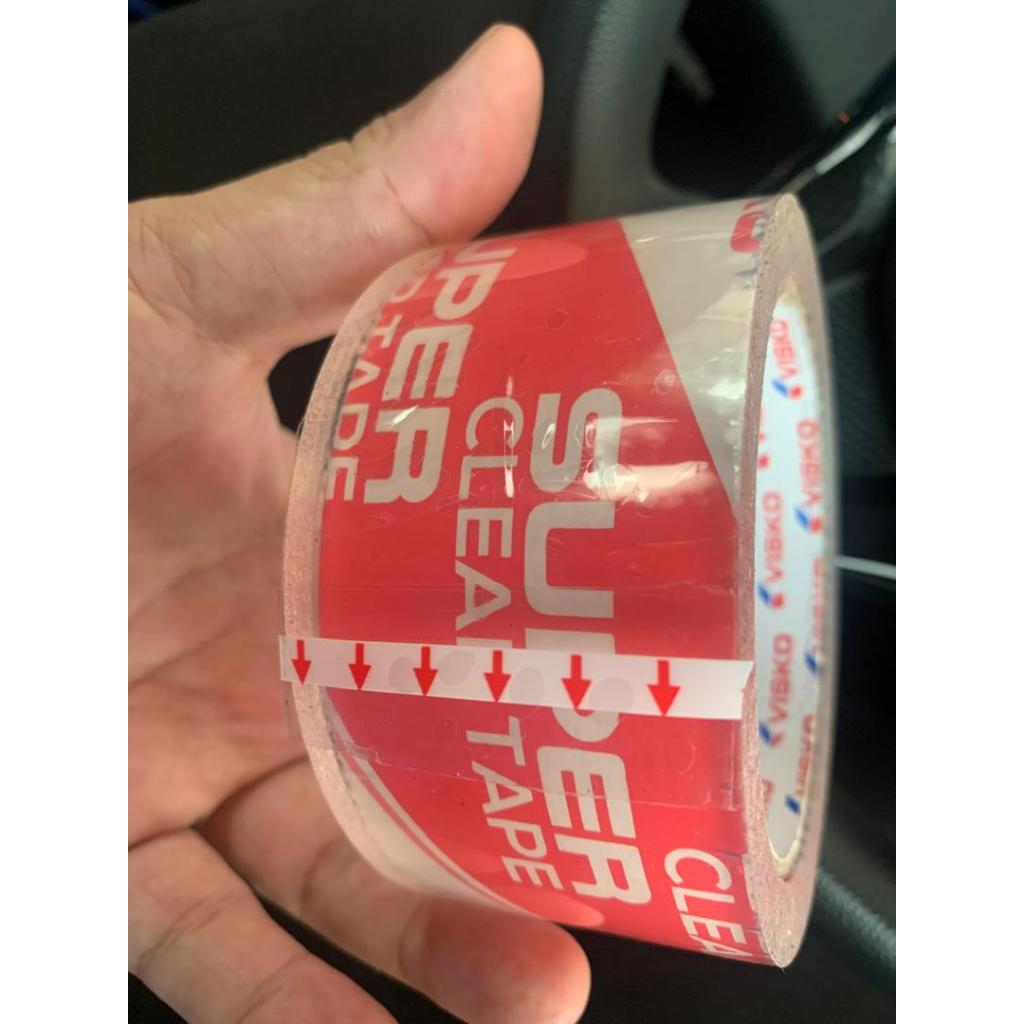 VISKO Super Clear Tape เทปบรรจุภัณฑ์ OPP 50mic x 48mm x 50M Pelikat Pita 胶纸 การปิดผนึกบรรจุ