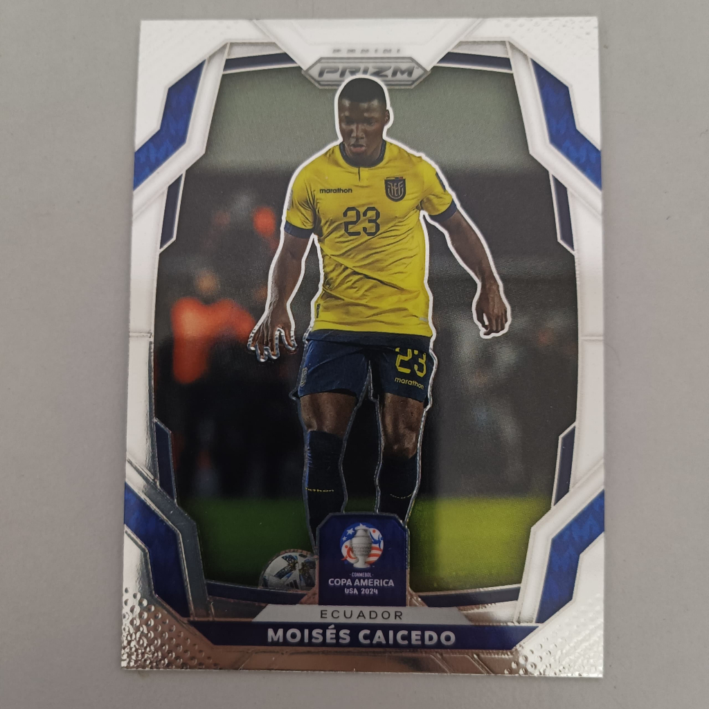 Panini Prizm Copa America 2024 การ์ดฟุตบอล Ecuador - Moises Caicedo และอื่นๆ
