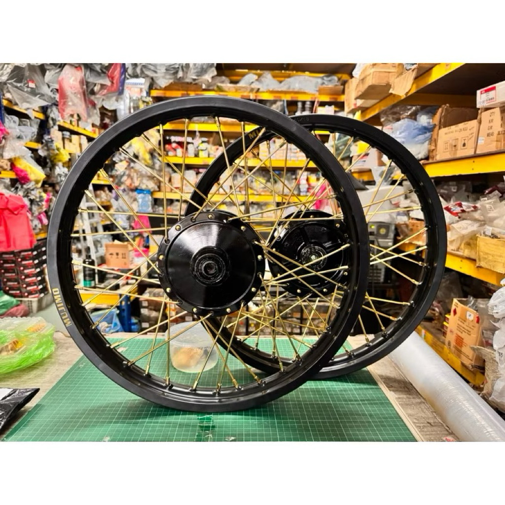 ALLOY RIM SET HONDA EX5 HIGH POWER COMPLATED SET SEKALI