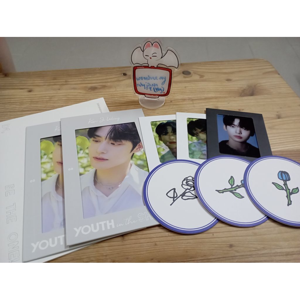 ZEROBASEONE ZB1 Youth In The Shade Loose Inclusions Layer Film Card Coaster โปสเตอร์ Jiwoong Hanbin 