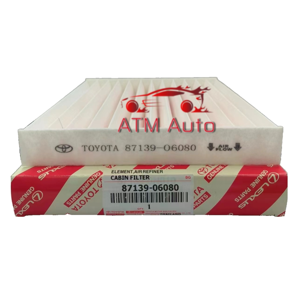 กรองแอร์ Toyota สําหรับ Hilux, Estima, Camry, Fortuner, Hiace, Innova, Vios NCP93, Alza 2022 และ Ati