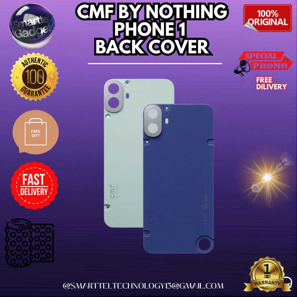 [พิเศษ] CMF Phone 1 ฝาหลังแบบถอดเปลี่ยนได้และถอดออกได้