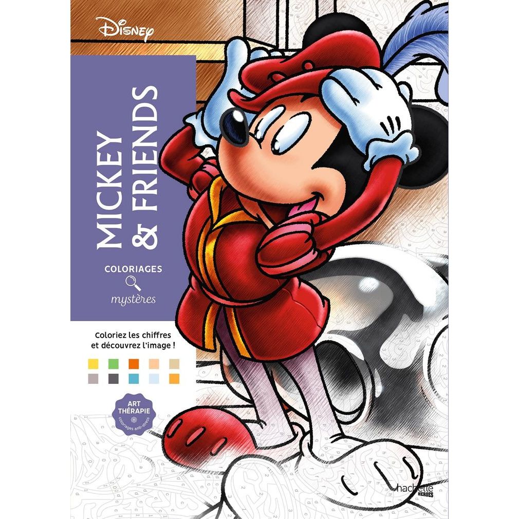 Colour By NUmber Disney - MICKEY & FRIENDS