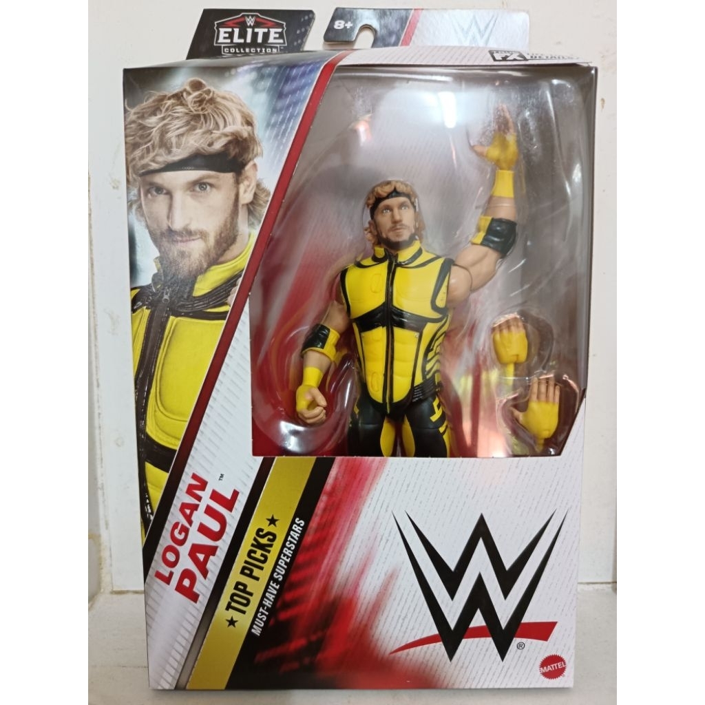 Mattel WWE Elite Logan Paul Wrestling Action Figure