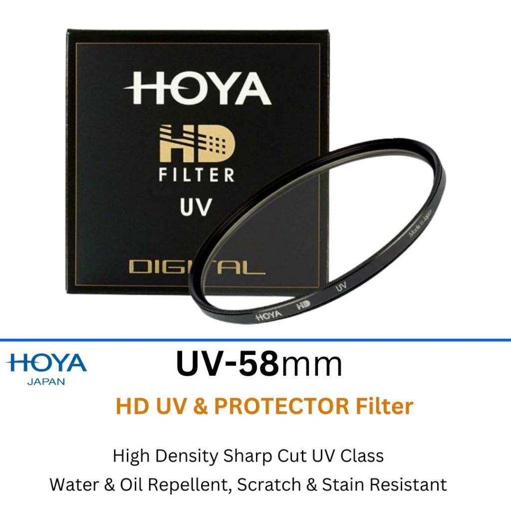 HOYA UV-58mm HD Lens PROTECTOR Filter