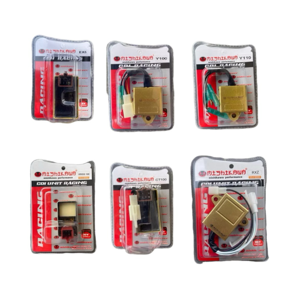 JAPAN RACING CDI EX5/Y100/Y110/KRISS100/CT100/RXZ MISHIKAWA CDI UNIT RACING NO CUT OFF BUANG CUT OFF