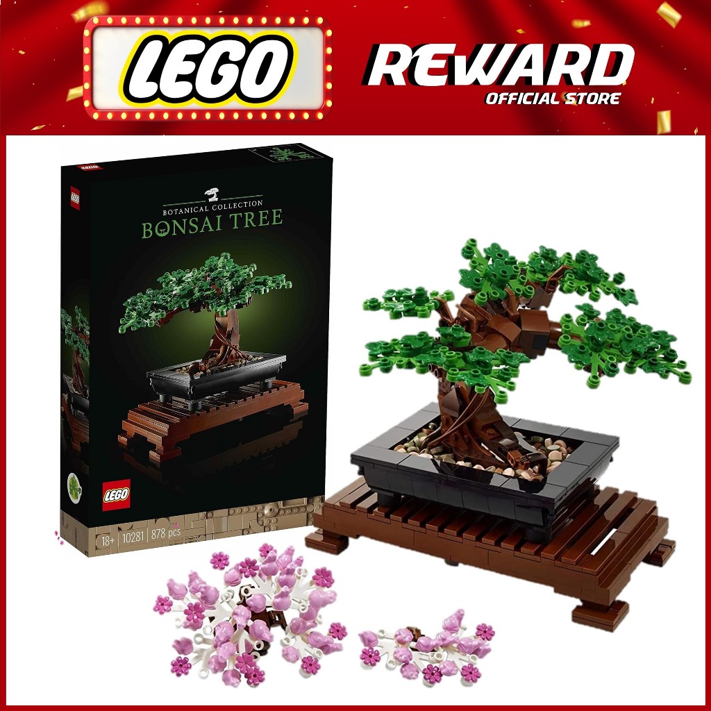 LEGO Botanicals 10281 ชุดอาคารต้นบอนไซ (878 ชิ้น)