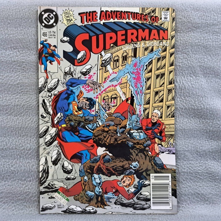 ผจญภัยแห่งซูเปอร์แมน 466 (DC Comics) Dan Jurgens (ฉบับสําคัญ: ความตาย) SUPERADV