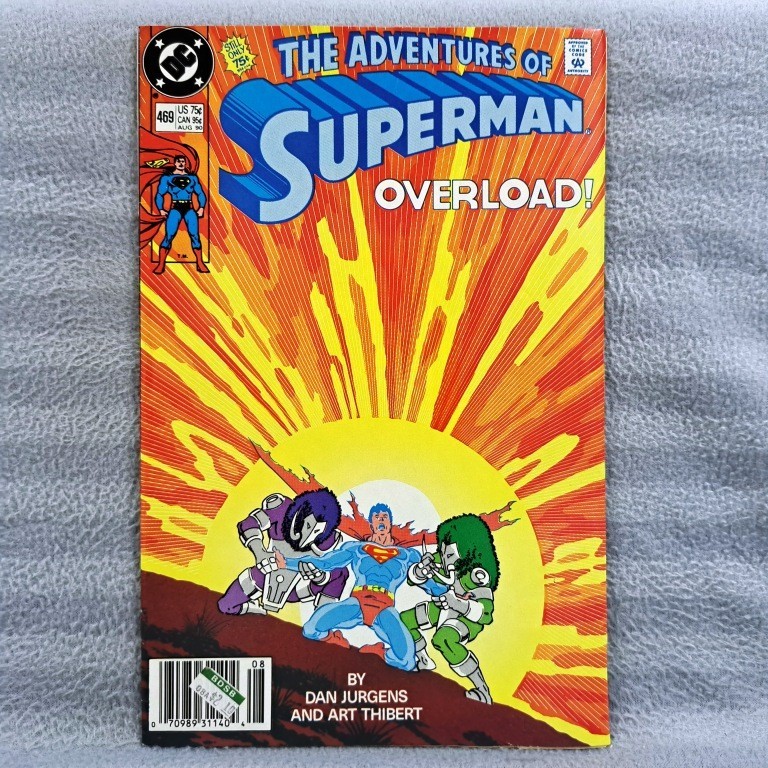 ผจญภัยแห่งซูเปอร์แมน 469 (DC Comics) Dan Jurgens (SUPERADV)