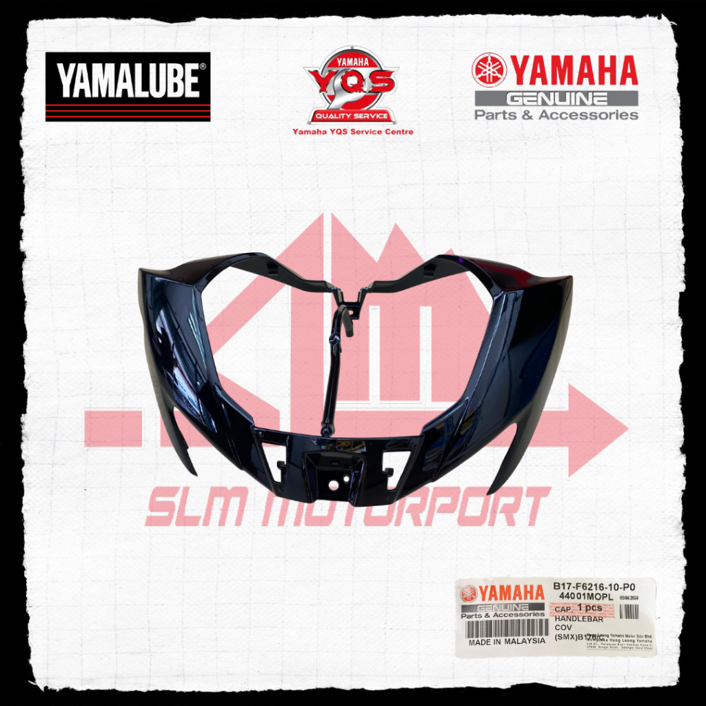 Y15 ใหม่ (V2) Y15ZR Y150 HANDLE UPPER COVER B17-F6216-10-P0 B17-F6216-10-P9