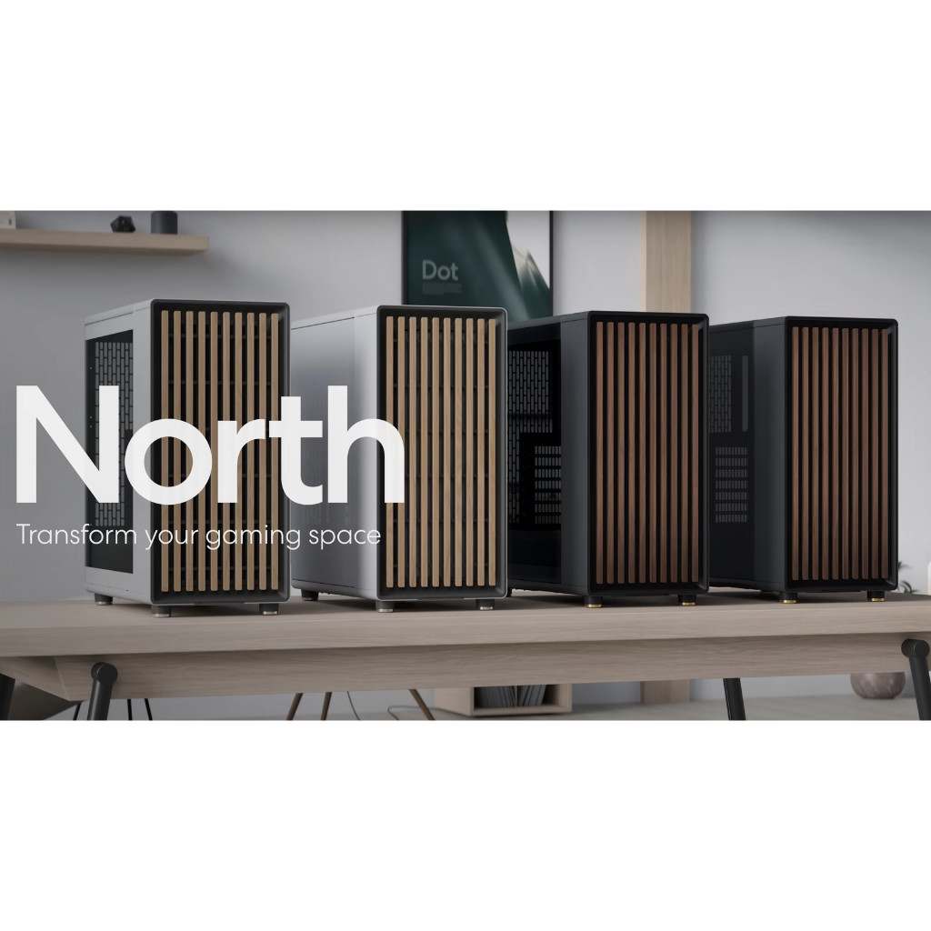 Fractal Design North - ATX Mid-Tower Wood Airflow PC Case