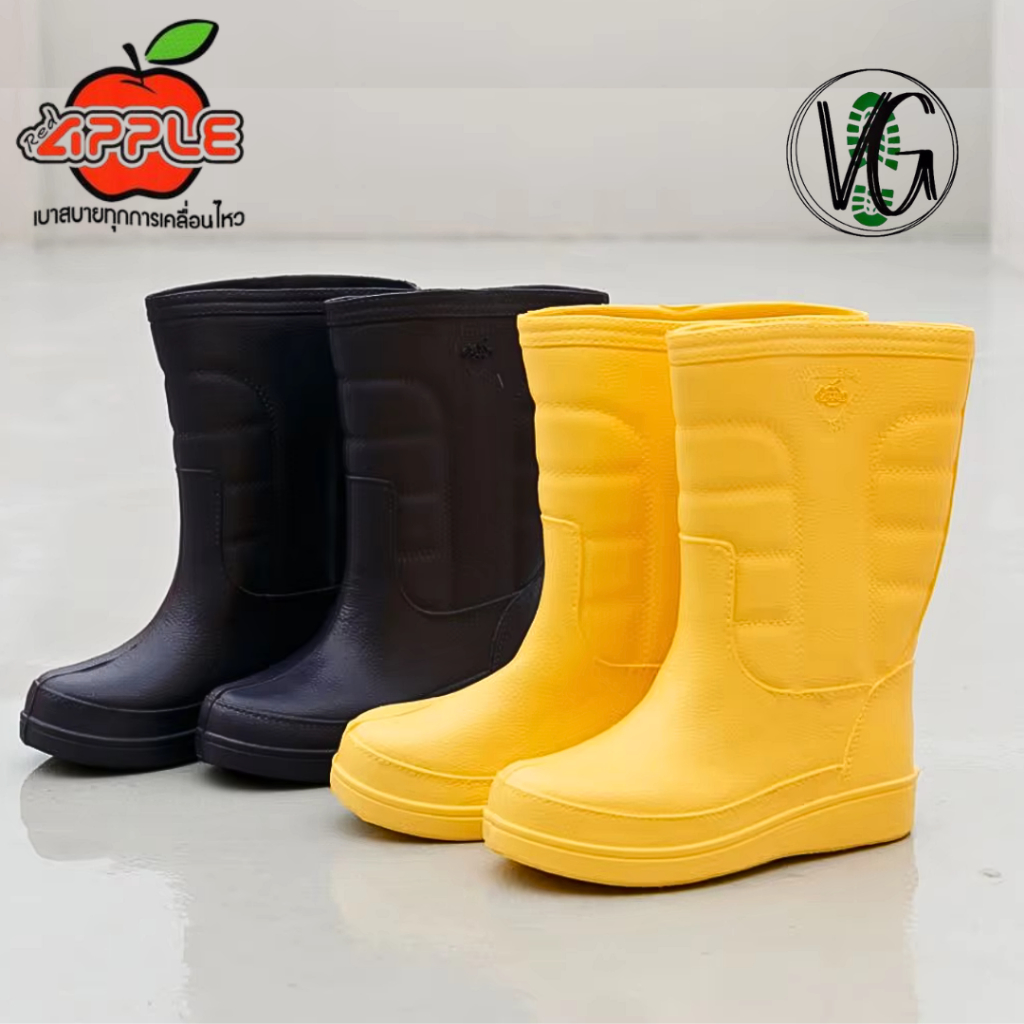 Red Apple BOOTS SK-103 รองเท้าบูทยางกันน้ํา รองเท้าบูท Unisex รองเท้า