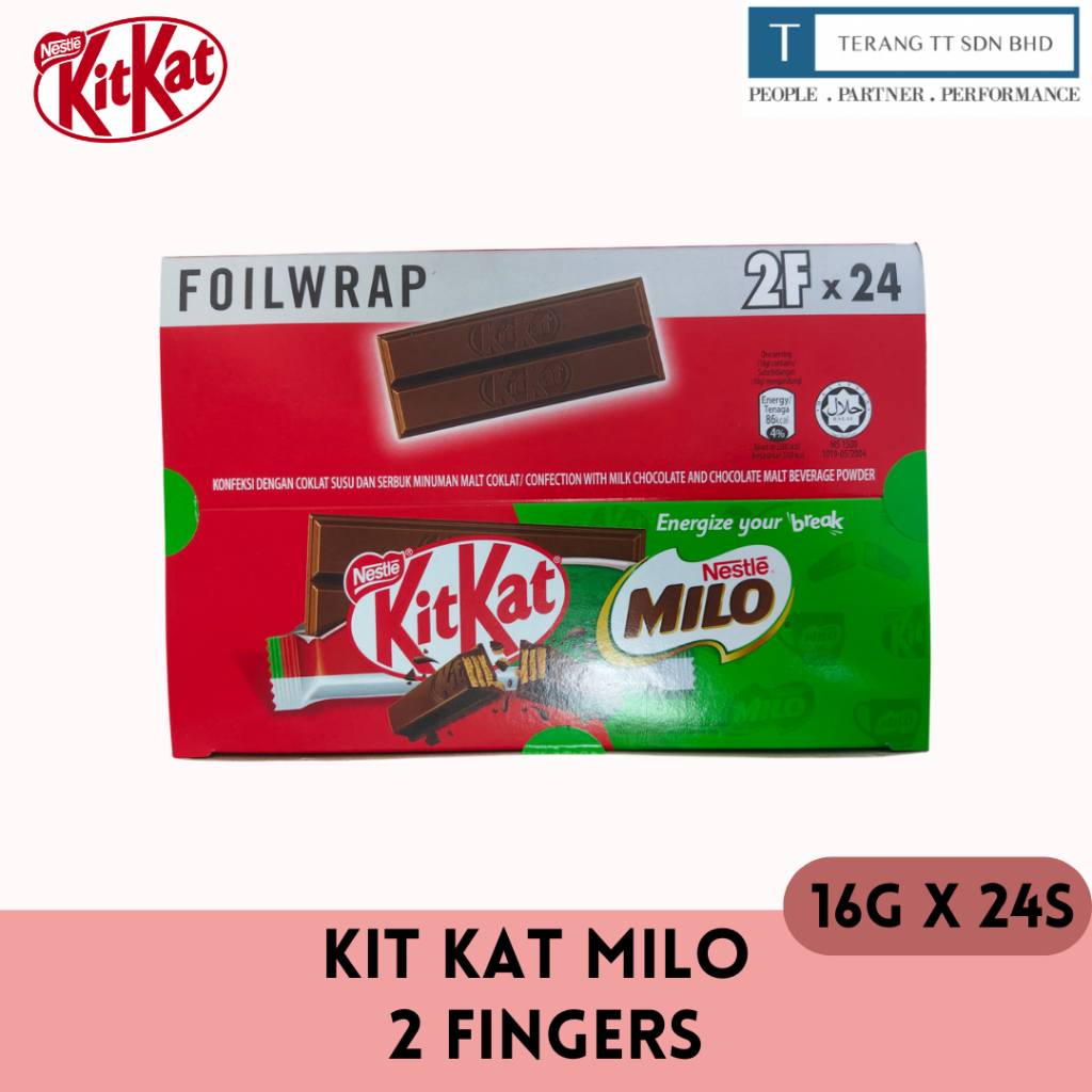 KitKat Milo 2 Fingers (16g x 24's)