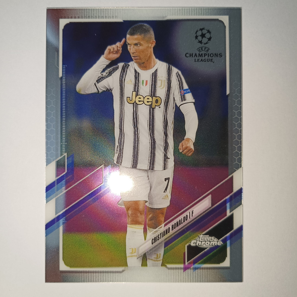 Cristiano Ronaldo 2020-21 Topps Chrome UCL Juventus