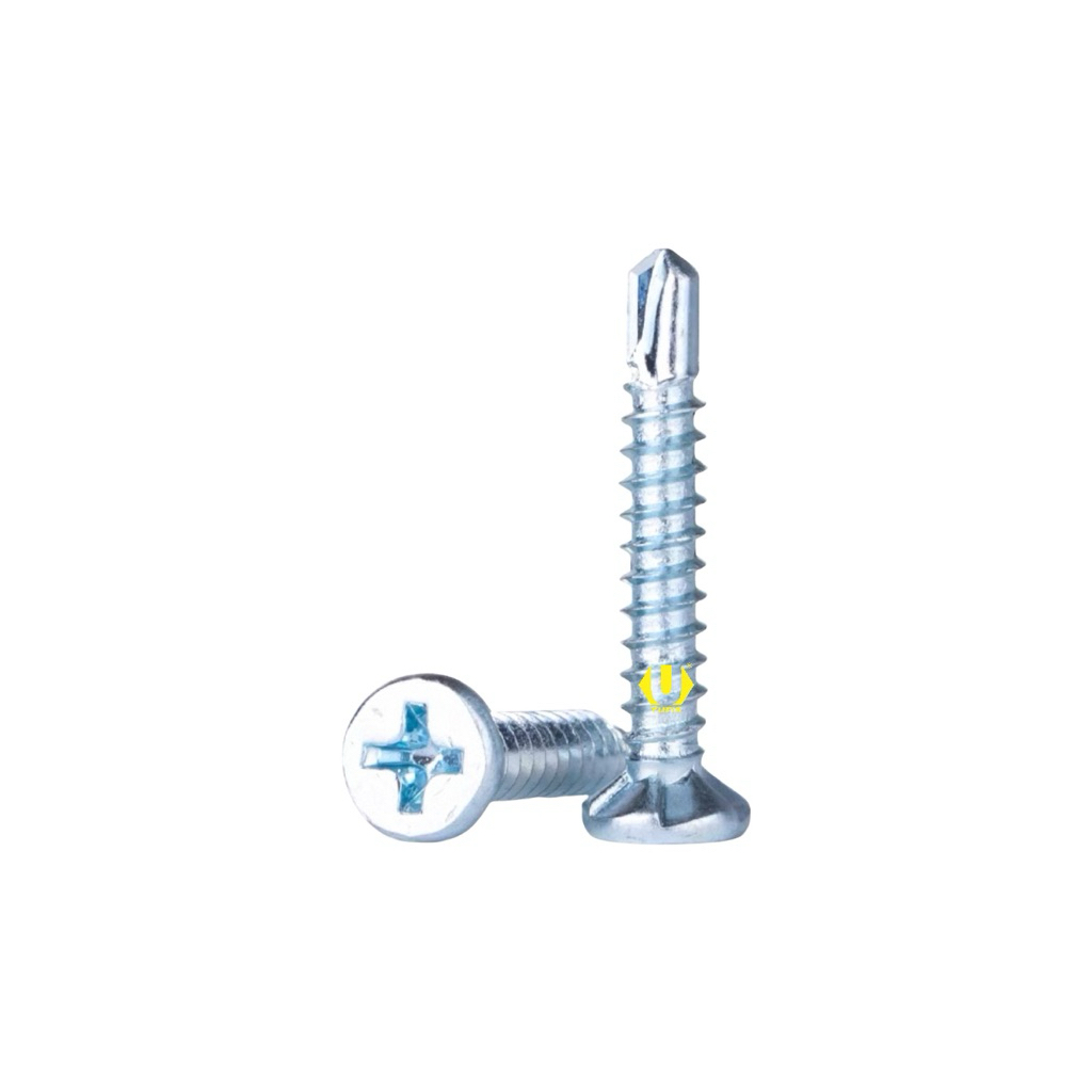 สกรูบอร์ดซีเมนต์ 8 x 1 (DS425FHCM)( Skru Papan Simen) ราคา 1000 ชิ้น