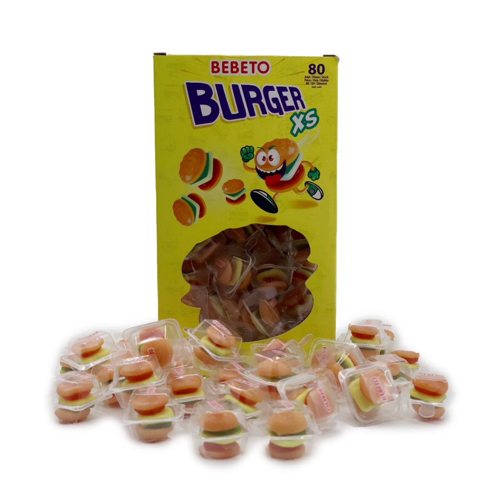 Bebeto Burger XS Jelly 10G Delicious & Sweet {250G, 500G, 840G}