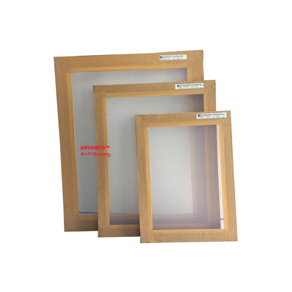 BLOCK & STRETCHING SILK SCREEN PRINTING กรอบไม้ (สี 900TP X 90D 1200TP X 90D)
