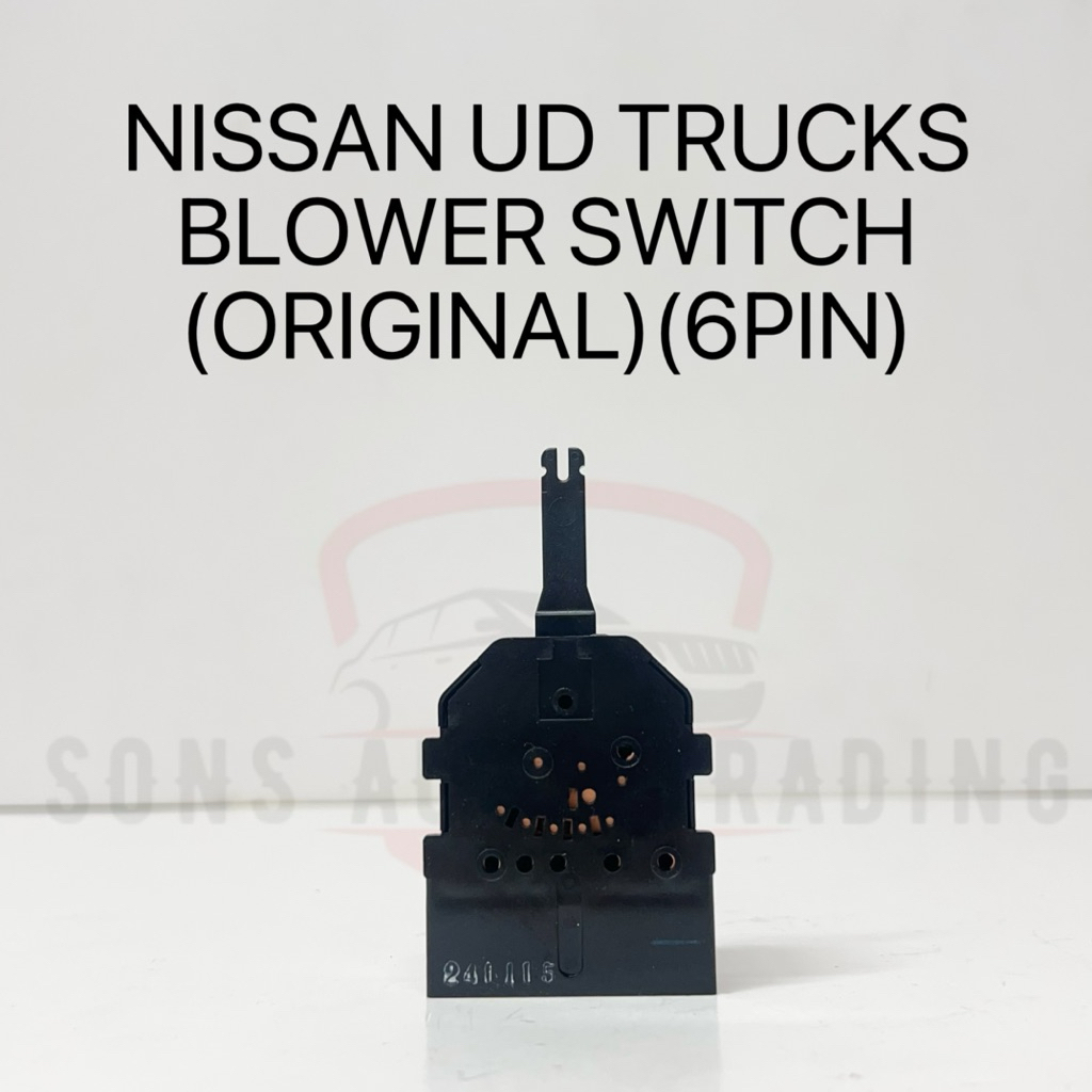 สวิตช์โบลเวอร์ NISSAN UD TRUCKS AIRCOND (6 PIN)