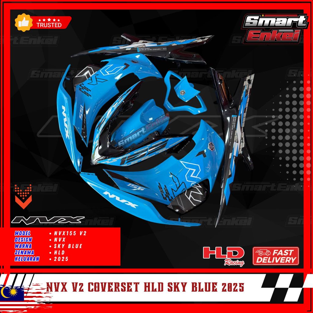 HLD-NVX V2 COVERSET SKY BLUE 2025 HLD