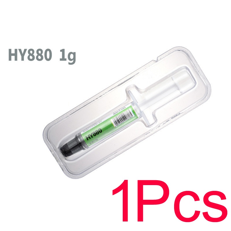 HY-880 1G 5.15W / mK Professional Thermal Paste HeatSink Compound พร้อมหลอดฉีด