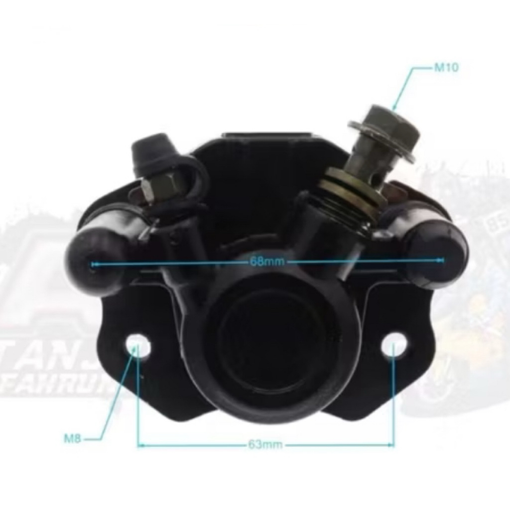 Atv ปั๊ม bawah ด้านหลังเบรค Caliper สําหรับ 150CC 200CC 250CC GY6 ATV DIRT จักรยาน