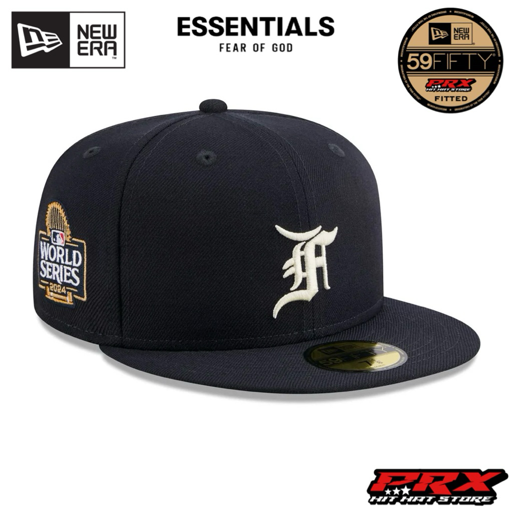 NEW ERA 59FIFTY FITTED FEAR OF GOD X MLB NEW YORK YANKEES HAT NAVY CAP