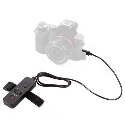 RM-VS1 รีโมทคอนโทรลชัตเตอร์สําหรับ Sony A7 A7R A7S II III A9 A6500 A6300 RX10 ILCE-7 As RM-VPR1