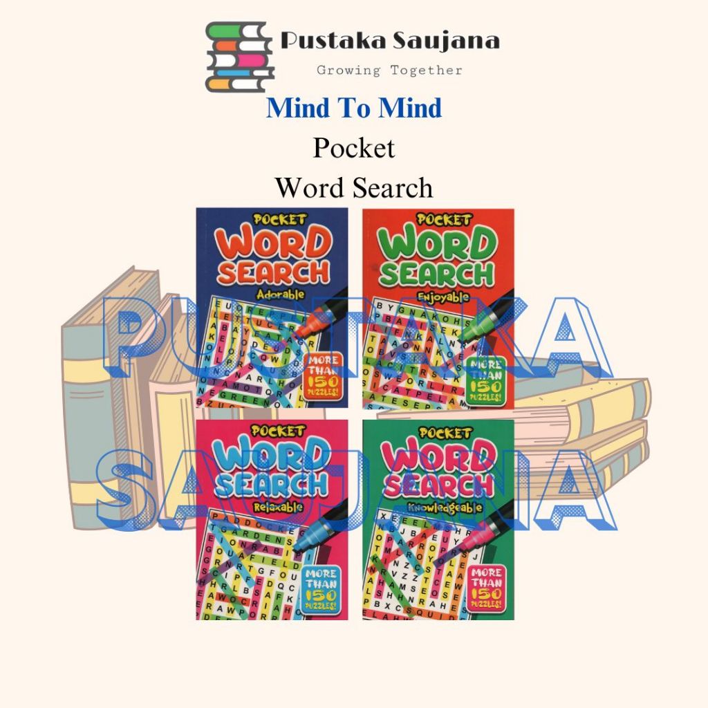 [SAUJANA] Mind To Mind Pocket Word Search