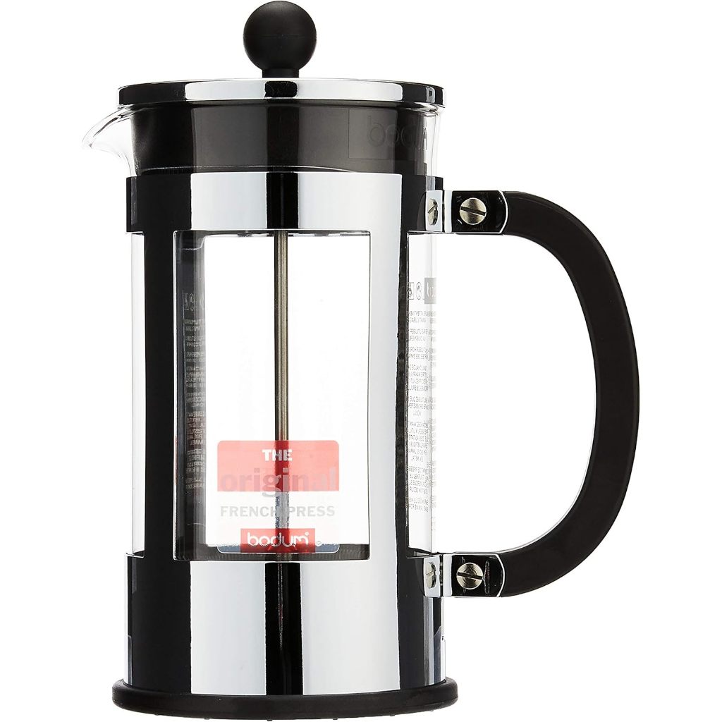 เครื่องชงกาแฟ Bodum Kenya 8 Cup, 1L, Chrome 11751-16 Chambord