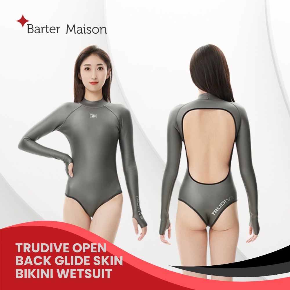 Trudive Open Back Glide Skin Bikini Wetsuit 2mm