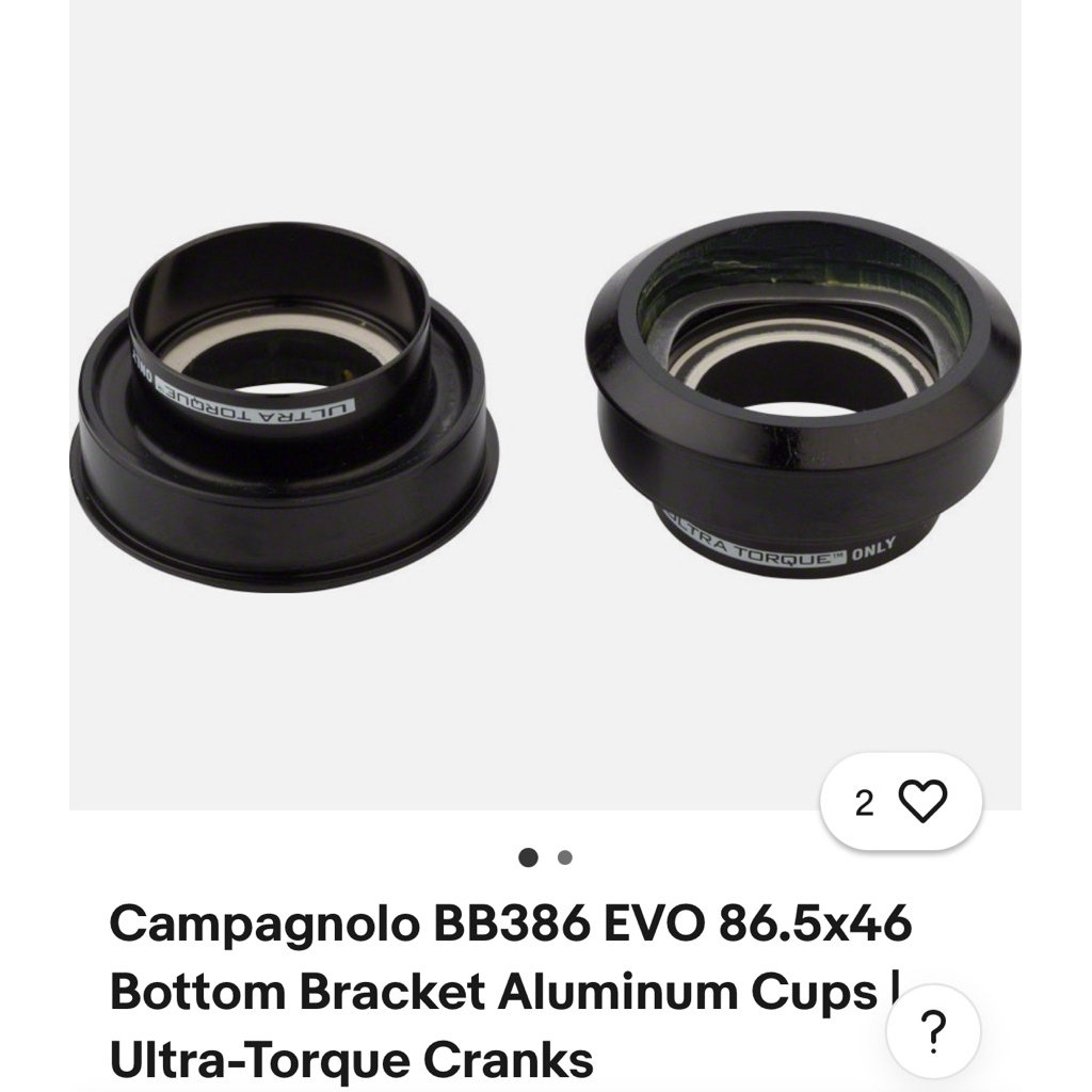 Campagnolo BB Ultratorque BB386/PF46-86.5. ผลิตในอิตาลี