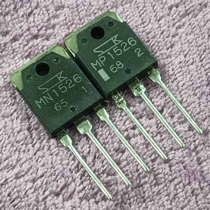 MN1526 MP1526 MN1526 MP1526 15A 260V 150W ทรานซิสเตอร์พลังงาน (Linear Amplifier Power Transist)