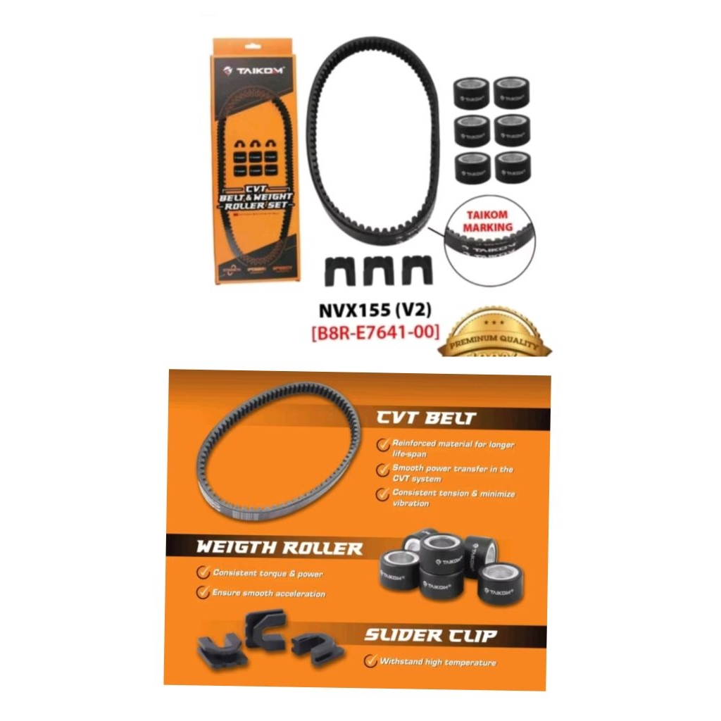 CVT BELTING NVX155 TIMING BELT NVX155 NMAX V1 V2 TIMING BELTING TOBAKI NVX V1 v2