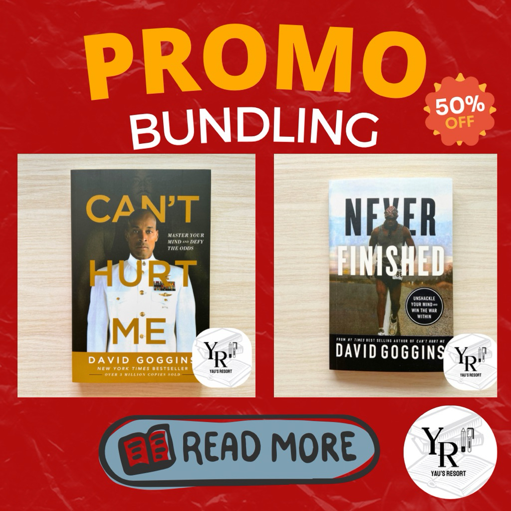 สามารถt Hurt Me / Never สําเร็จรูปโดย David Goggins หนังสือภาษาอังกฤษสร้างแรงบันดาลใจช่วยเหลือตนเองป