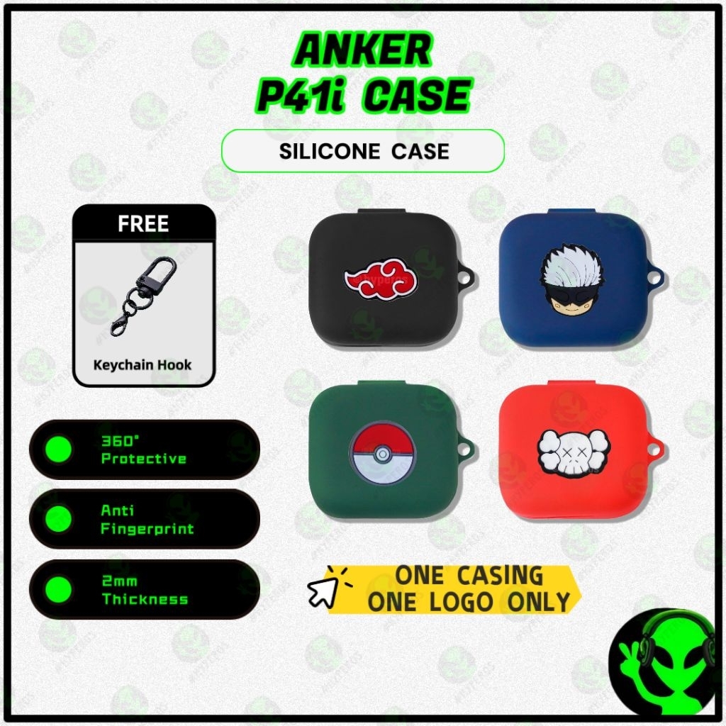 Anker Soundcore P41i Case Wireless Earbud Protective Shell Soft Silicone Case Anker P41i Case